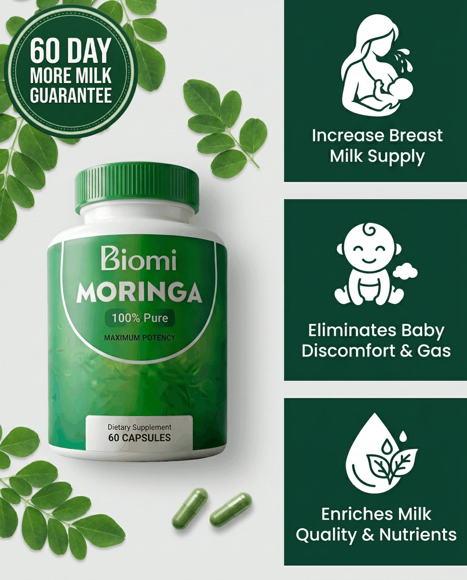 Biomi Moringa for Breastfeeding Mothers