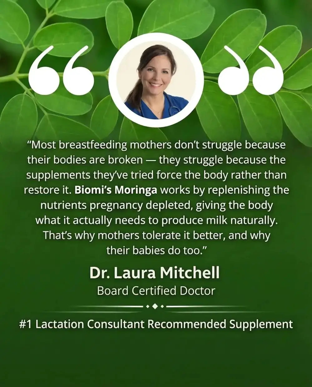 Biomi Moringa for Breastfeeding Mothers